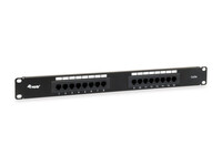 Equip 16-Port Cat.5e Ungeschirmtes Patch Panel - Black -...