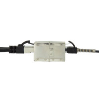 LogiLink NP0058 - Flach - Metallisch - RJ-45 - RJ-45 -...