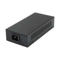 LevelOne POI-5001 - Gigabit Ethernet - 10,100,1000 Mbit/s - IEEE 802.3af - IEEE 802.3at - IEEE 802.3bt - Schwarz - Leistung - RoHS