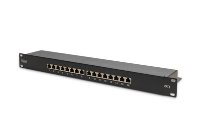 DIGITUS CAT 6, Klasse E Patch Panel