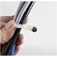 StarTech.com 10 cm Kabelbinder mit Öse - 2 mm breit,...