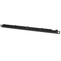 StarTech.com 24 Port 0,5 HE Cat5e Patch Panel - RJ45...