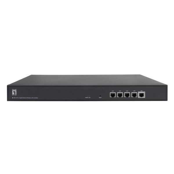 LevelOne Gigabit WLAN-Controller für bis zu 256 APs - Schwarz - Metall - Aktivität - Link - Leistung - 512 MB - 16 MB - 10,100,1000 Mbit/s