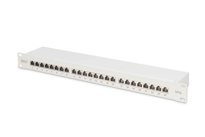 DIGITUS CAT 6A, Klasse EA Patch Panel, geschirmt