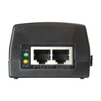 LevelOne POI-3010 - Schnelles Ethernet - Gigabit Ethernet - 10,100,1000 Mbit/s - IEEE 802.3 - IEEE 802.3ab - IEEE 802.3af - IEEE 802.3at - IEEE 802.3u - Schwarz - 100 m - PoE - Leistung