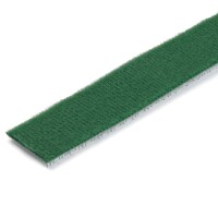 StarTech.com 7,6 m Klettbandrolle - Wiederverwendbare Zuschneidbare Klettkabelbinder - Industrielle Klettverschluss Rolle / Klettband Rolle - Klettbänder für Kabelmanagement - Grün, Kabelbinder mit Klettverschluss, Nylon, Grün, -10 - 80 °C, 7600 mm, 19 mm
