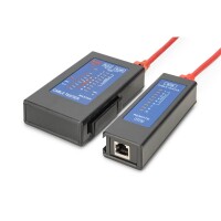 DIGITUS Kabeltester Netzwerk RJ45 Einseitiger Tester RJ45