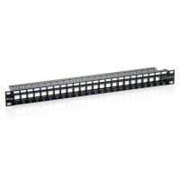 Equip 24-Port Keystone Cat.6 Ungeschirmtes Patch Panel -...