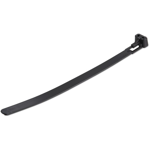 StarTech.com Kabelbinder - 152x3 mm - wiederverwendbar - lösbare Nylonbinder - 22 kg Zugfestigkeit - Innen- und Außenbereich - 94V-2/UL - schwarz - 100 Stück - Lösbarer Kabelbinder - Nylon - Kunststoff - Schwarz - 3,5 cm - V2 - -40 - 85 °C