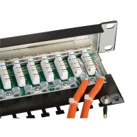 Lindy Patch Panel - RJ-45 X 24 - Schwarz