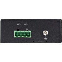 StarTech.com Industrieller Gigabit PoE Splitter - 90W Hochgeschwindigkeits Power-over-Ethernet PoE +++ -Splitter - 12-48V DC Splitter 802.3bt - LAN/RJ45 Ultra PoE auf DC Adapter - -40C bis +75C, Gigabit Ethernet, 10,100,1000 Mbit/s, 10/100/1000Base-T(X),