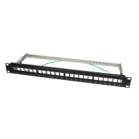 LogiLink NK4042 - Schwarz - Metall - Rackeinbau - 1U -...