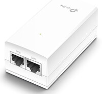 TP-LINK PoE-Adapter - Gigabit Ethernet - 10,100,1000 Mbit/s - 10/100/1000 - Cat3 - Cat4 - Cat5 - Cat5e - Cat6 - Weiß - 100 m