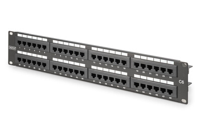 DIGITUS CAT 6, Klasse E Patch Panel
