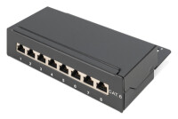 DIGITUS Desktop CAT 6, Klasse E Patch Panel, geschirmt