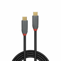 Lindy USB 3.2 Typ C Kabel 5A PD Anthra Line - Kabel -...