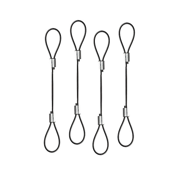 Lindy 40774, 0,15 m, Polyamid, Edelstahl, Schwarz