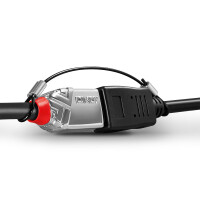 Lindy 40774, 0,15 m, Polyamid, Edelstahl, Schwarz