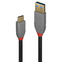 Lindy Anthra Line - USB-Kabel - USB-C (M) bis USB Typ A (M)