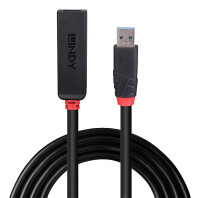 Lindy USB 3.0 Aktivverlängerung Slim - Kabel -...