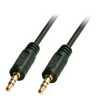 Lindy 35641 1m 3.5mm 3.5mm Schwarz Audio-Kabel