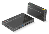 Lindy Cat.6A TypeC & HDMI HDBaseT 3.0 KVM Extender - Kabel - Audio/Multimedia