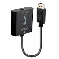 Lindy 41068 DisplayPort 1.2 HDMI Schwarz...