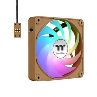 Thermaltake CT140 EX ARGB Sync PC Cooling Fan Gravel Sand hellbraun 3er-Pack 140 - Gehäuse-Lüfter