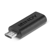 Lindy USB-Adapter - USB-C (W) bis Micro-USB Type B (M) -...