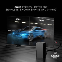 Lindy Anthra Line - HDMI mit Ethernetkabel - HDMI (M) bis HDMI (M)