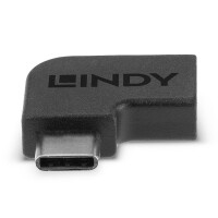 Lindy USB-Adapter - USB-C (W) bis USB-C (M) gewinkelt - USB 3.2 Gen 2