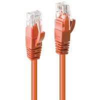 Lindy 48114 20m Cat6 U/UTP (UTP) Orange Netzwerkkabel