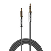 Lindy 35322 Audio-Kabel 2 m 3.5mm Anthrazit