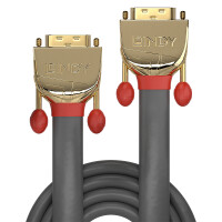 Lindy 36207 15m DVI-D DVI-D Grau DVI-Kabel
