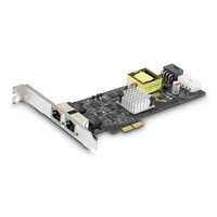 StarTech.com 2-Port PoE Network Card - Intel I225-V -...