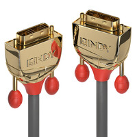 Lindy 36216 15m DVI-D DVI-D Gold DVI-Kabel