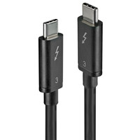 Lindy 41555 0.5m USB C USB C Männlich Männlich Schwarz USB Kabel