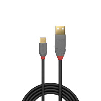 Lindy 36886 USB Kabel 1 m USB A USB C Männlich...