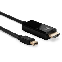 Lindy 36928 Mini Diplayport HDMI Schwarz Kabelschnittstellen-/adapter