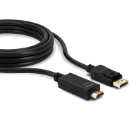 Lindy 36920 Diplayport HDMI Schwarz Kabelschnittstellen-/adapter