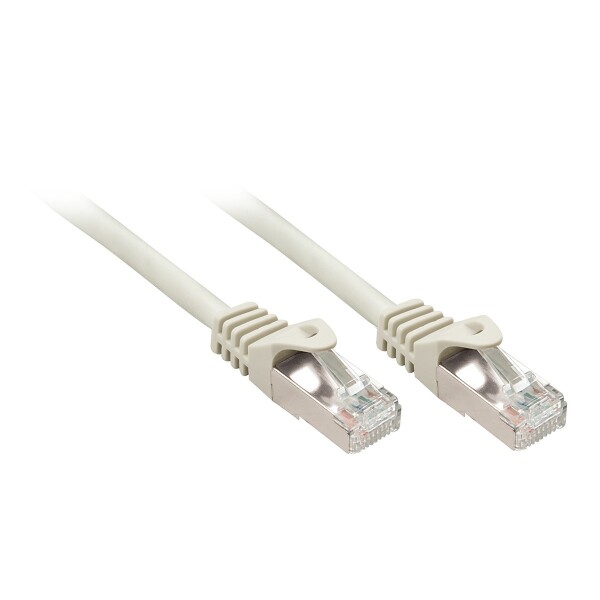 Lindy 48391 1m Cat5e F/UTP (FTP) Grau Netzwerkkabel