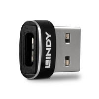 Lindy 41884 - USB Type-A - USB Typ-C - Schwarz
