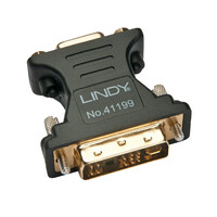 Lindy 41199 VGA DVI-I Schwarz Kabelschnittstellen-/adapter