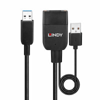 Lindy Hybrid - USB-Verlängerungskabel - USB Typ A -...