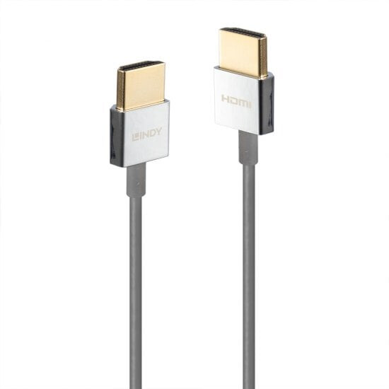 Lindy Ultra High Speed HDMI Slim Cable - Kabel - Digital/Display/Video