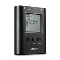 Lindy 32675, 0 - 40 °C, -20 - 60 °C, 20 - 90%, 130 mm, 89 mm, 14 mm