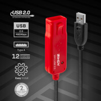 Lindy USB 2.0 Aktiv-Verlängerung Pro - Kabel