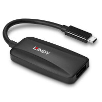 Lindy 43337 - 0,13 m - USB Typ-C - DisplayPort - Männlich - Weiblich - Gerade