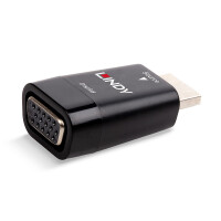 Lindy Video- / Audio-Adapter - HDMI / VGA - HDMI,...