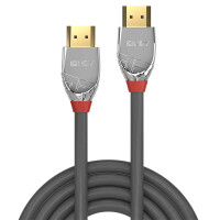 Lindy 37871 1m HDMI Type A (Standard) HDMI Type A (Standard) Grau - Silber HDMI-Kabel